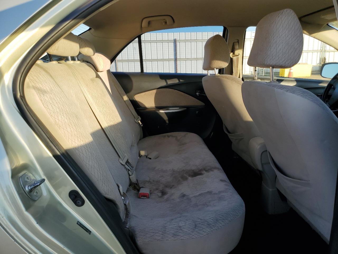 2007 Toyota Yaris VIN JTDBT923671107375 Copart auction photo, rear end / front end damage thumbnail 10