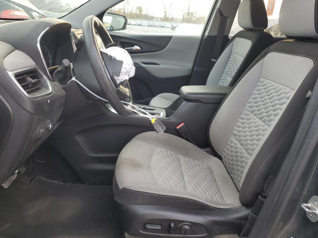 2020 Chevrolet Equinox VIN 2GNAXHEV0L6120399 Copart auction photo, front end / side damage thumbnail 7