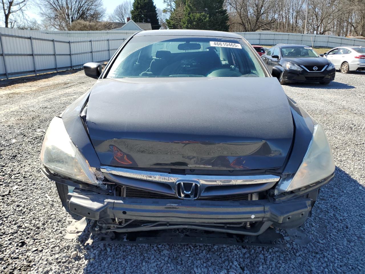2007 Honda Accord VIN 1HGCM66437A077661 Copart auction photo, front end damage thumbnail 5
