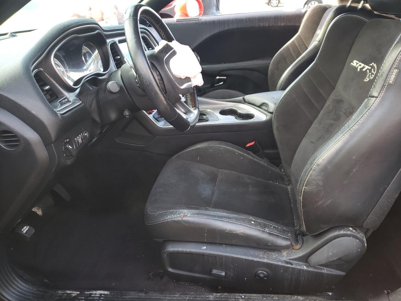 2017 Dodge Challenger VIN 2C3CDZC99HH558599 Copart auction photo, front end / top/roof damage thumbnail 7