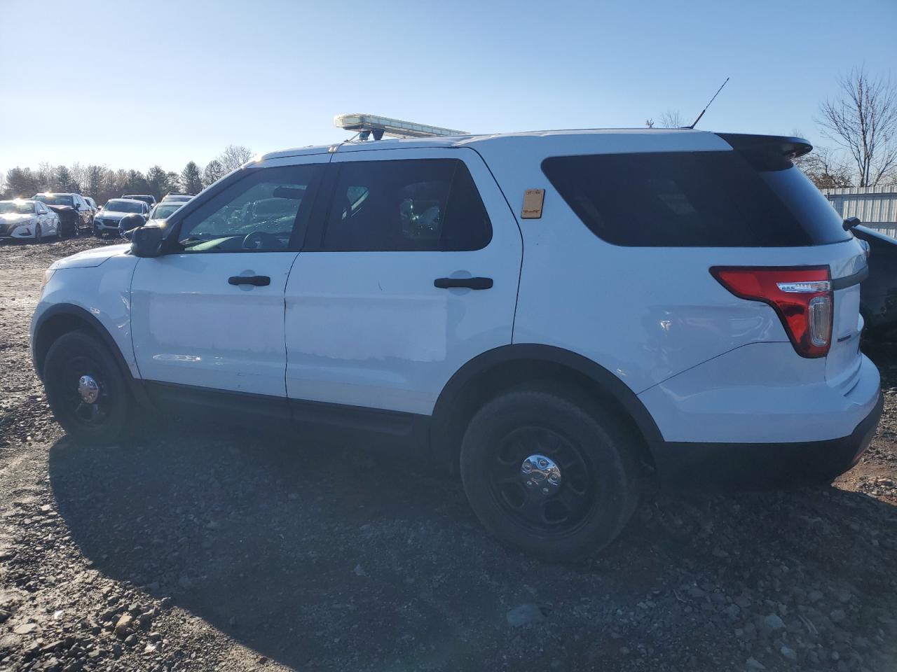 2015 Ford Explorer VIN 1FM5K8AR9FGC42602 Copart auction photo, top/roof / front end damage thumbnail 2