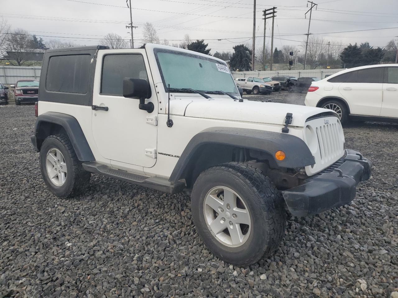 2009 Jeep Wrangler VIN 1J4FA24149L780127 Copart auction photo, top/roof / side damage thumbnail 4