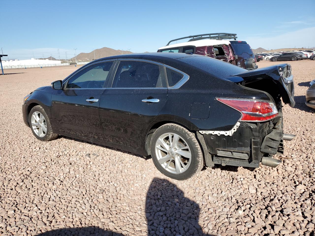 2015 Nissan Altima VIN 1N4AL3AP2FC202442 Copart auction photo, rear end / front end damage thumbnail 2