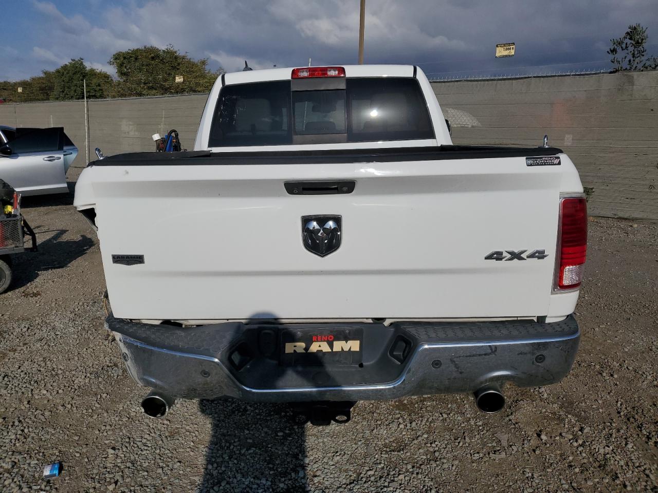 2013 RAM 1500 VIN 1C6RR7NT8DS683592 Copart auction photo, rear end / all over damage thumbnail 6