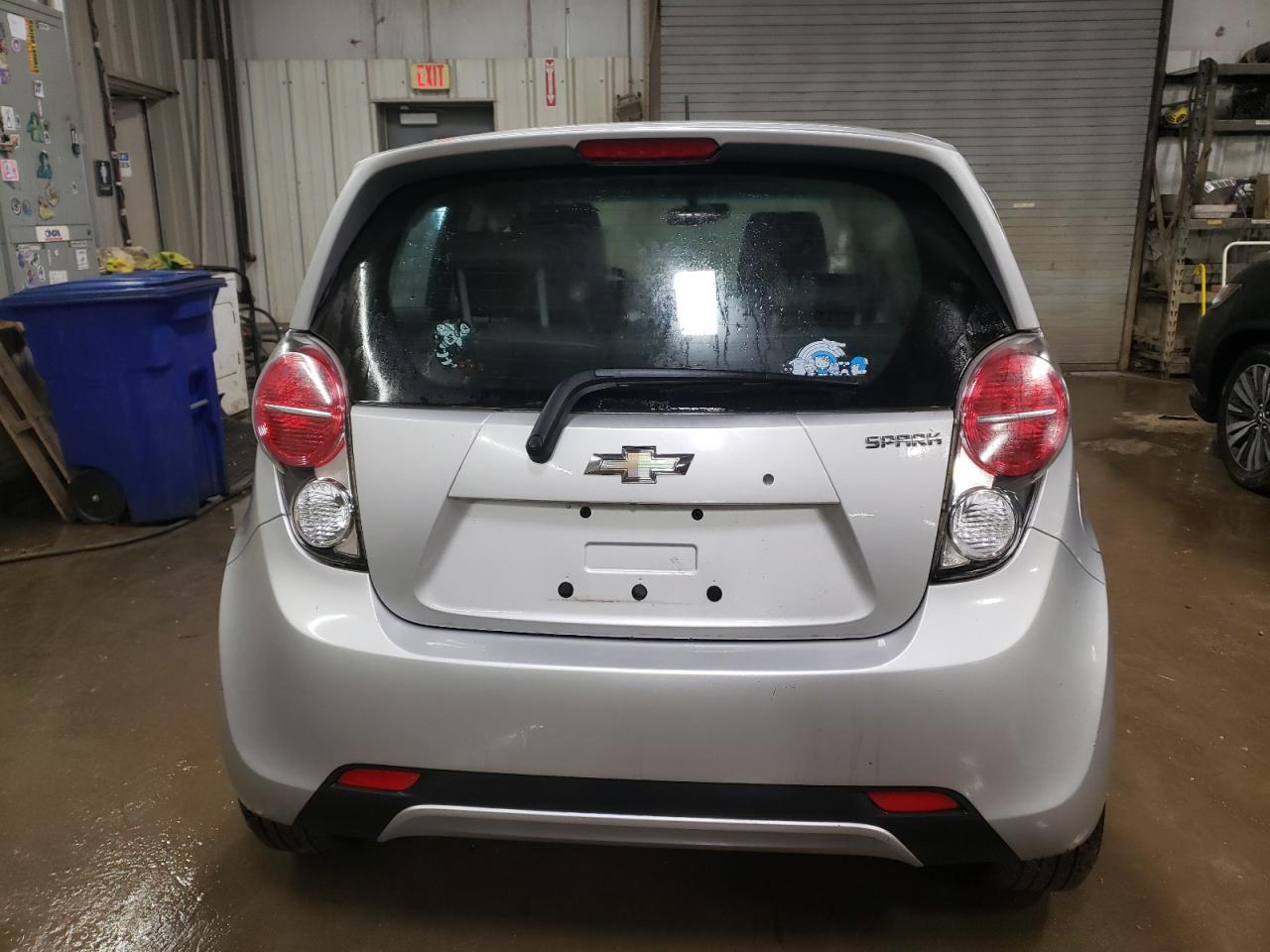 2013 Chevrolet Spark VIN KL8CB6S90DC562869 Copart auction photo, side damage thumbnail 6