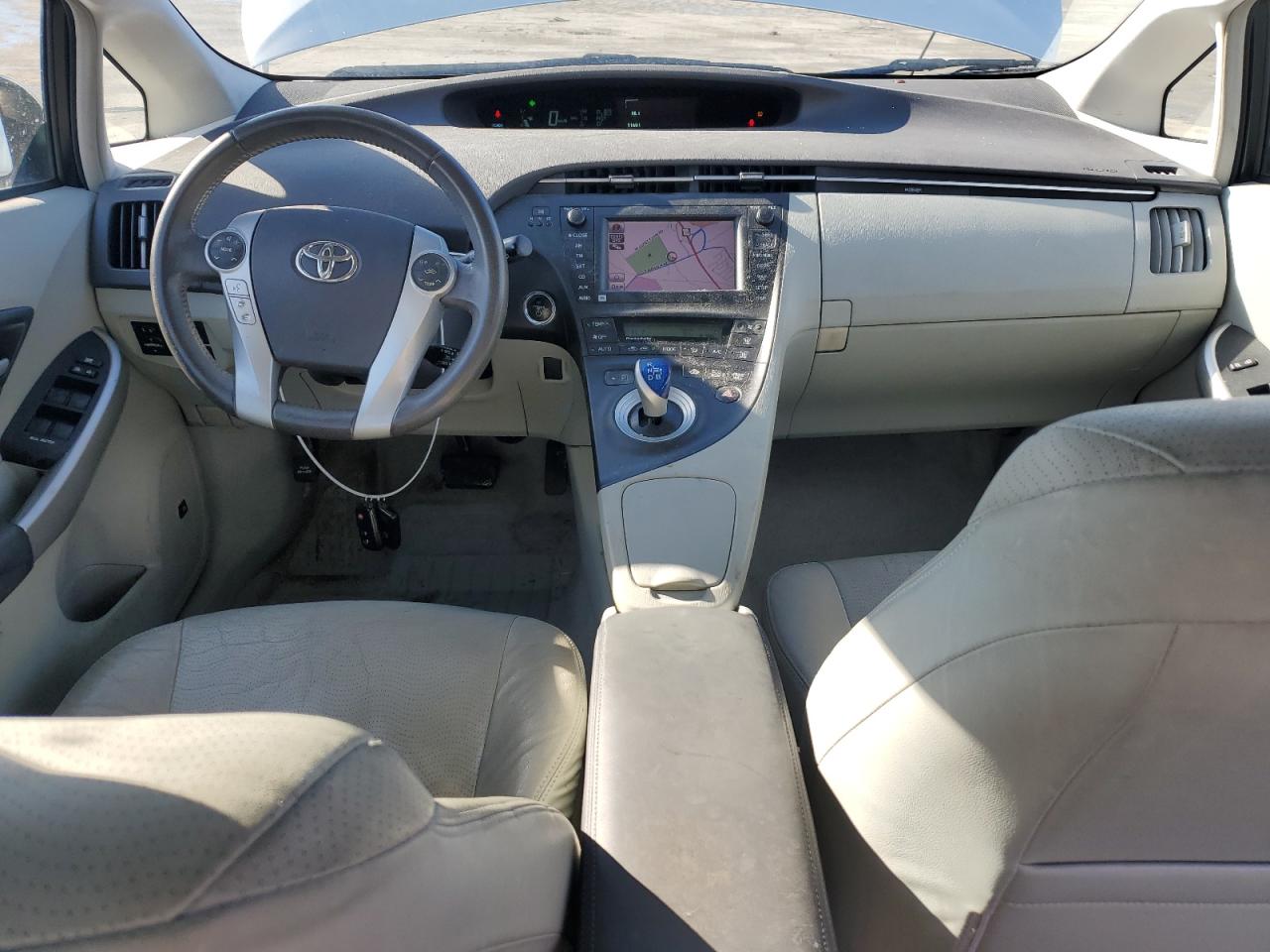 2010 Toyota Prius VIN JTDKN3DU2A0033124 Copart auction photo, hail damage thumbnail 8