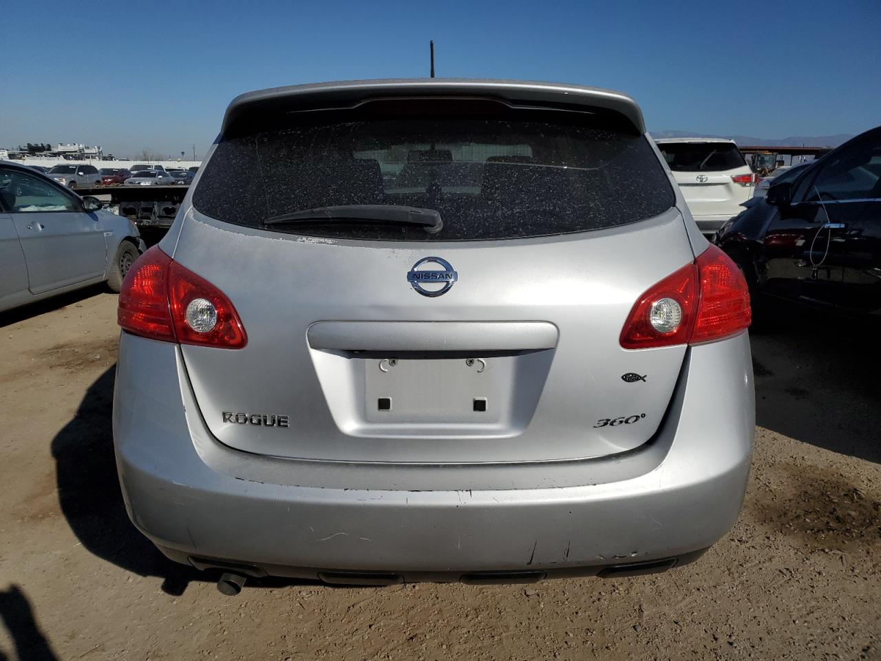 2010 Nissan Rogue VIN JN8AS5MT3AW008225 Copart auction photo, front end damage thumbnail 6