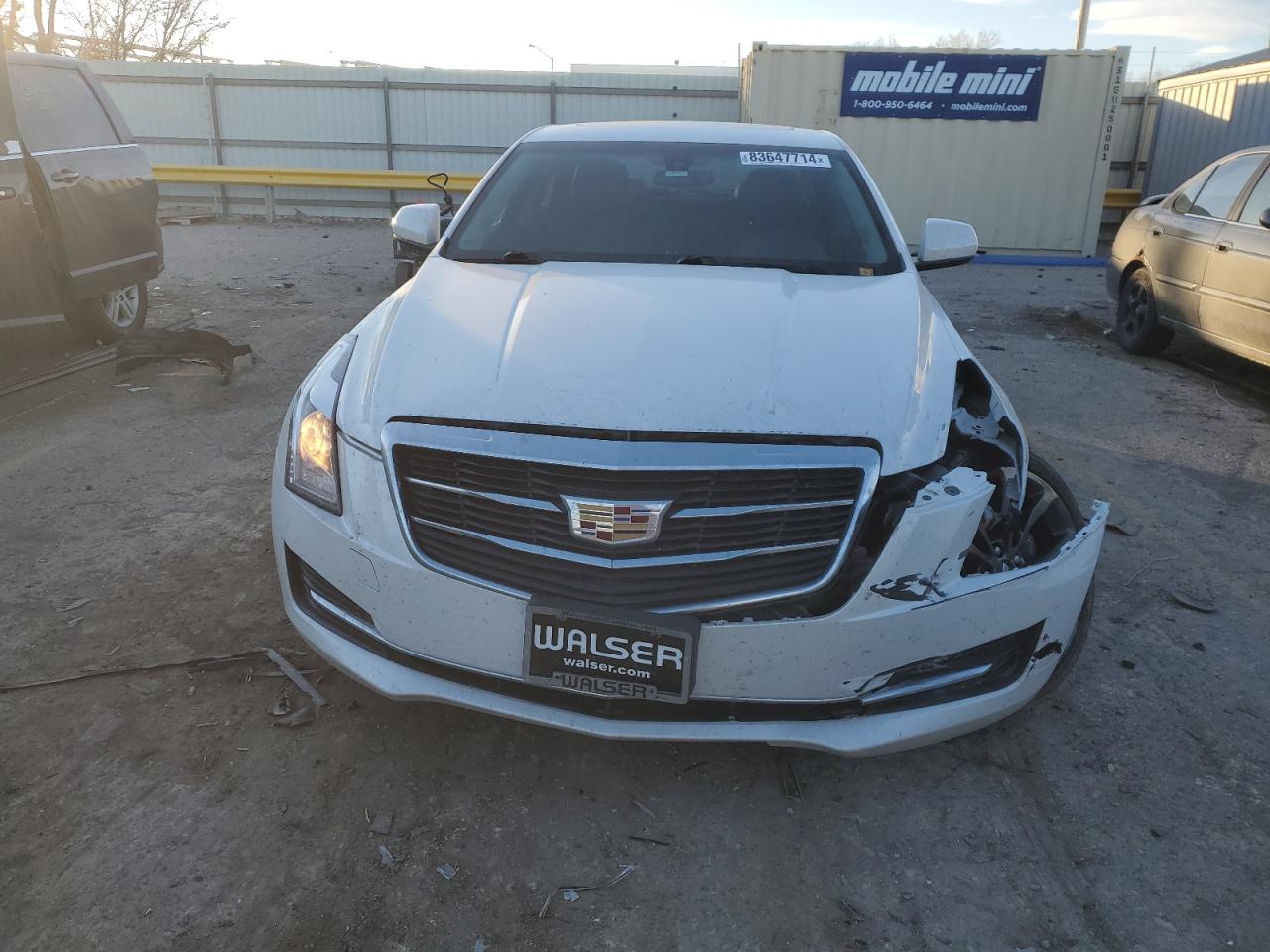 2018 Cadillac ATS VIN 1G6AE5RX3J0138669 Copart auction photo, front end damage thumbnail 5