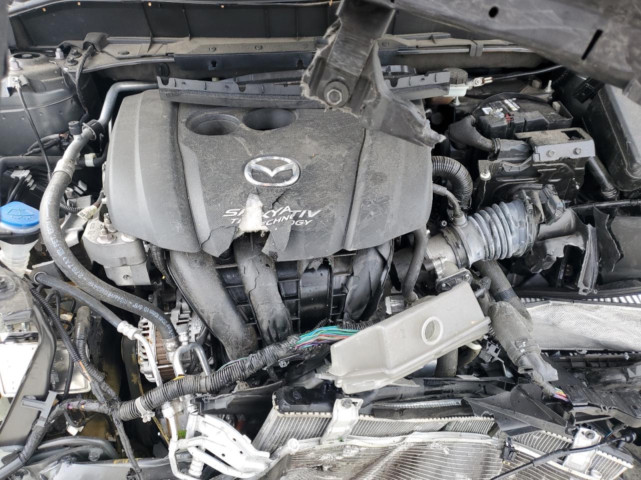 2018 Mazda CX-5 VIN JM3KFACM3J0329781 Copart auction photo, front end damage thumbnail 12