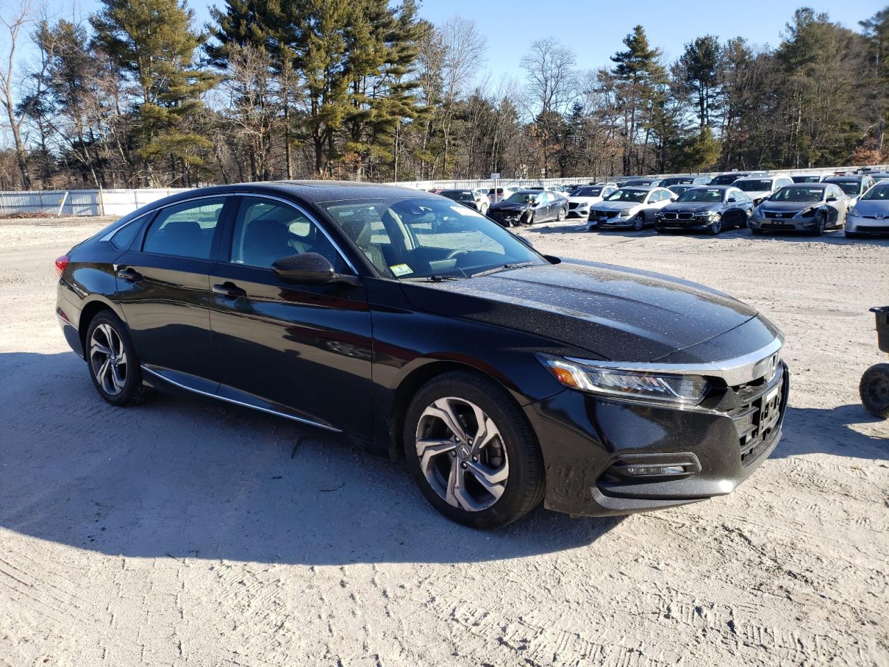 2018 Honda Accord VIN 1HGCV1F48JA019567 Copart auction photo, rear end / minor dent/scratches damage thumbnail 4