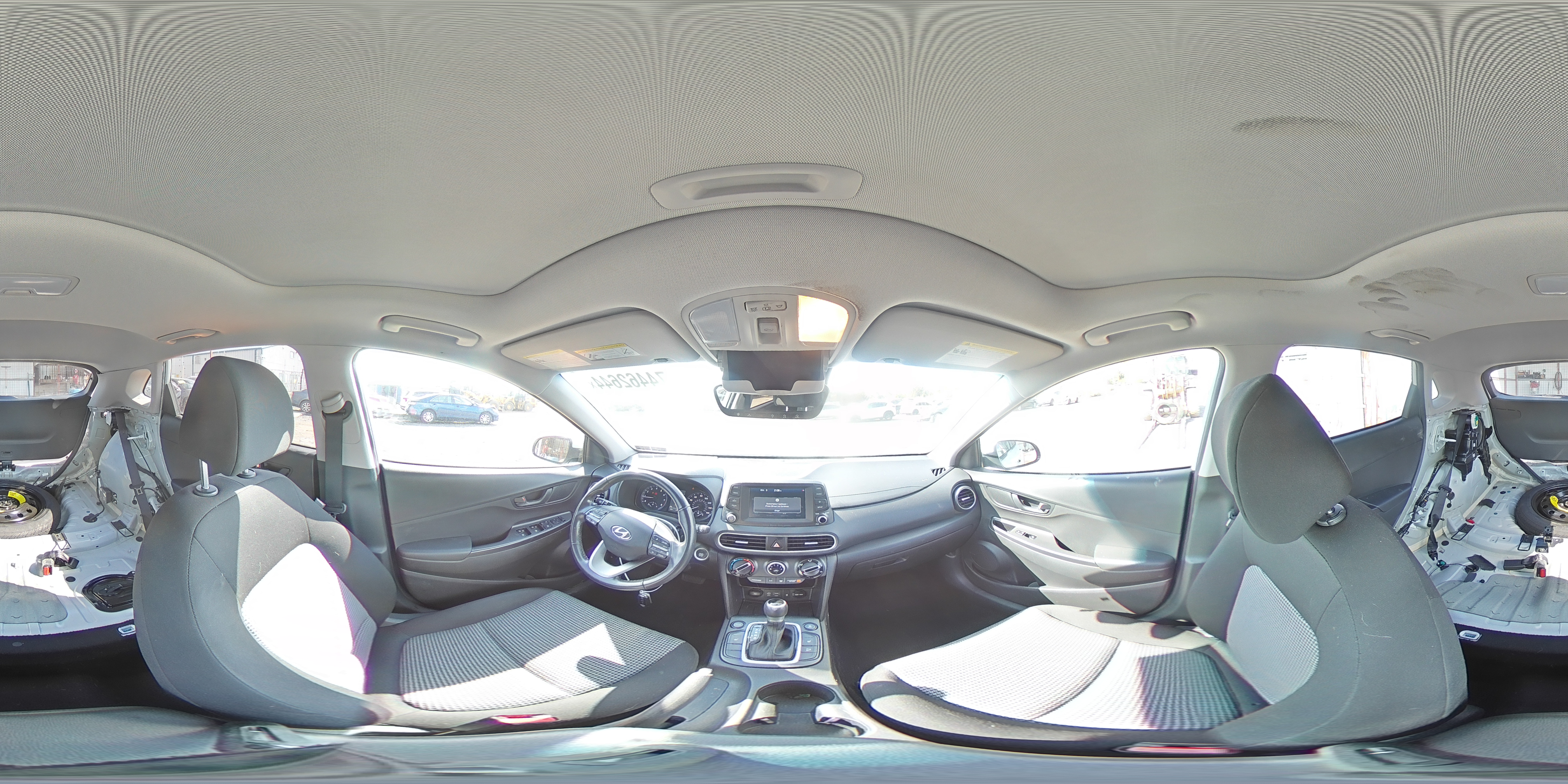 2020 Hyundai Kona VIN KM8K6CAA4LU590762 Copart auction photo, rear end damage thumbnail 15