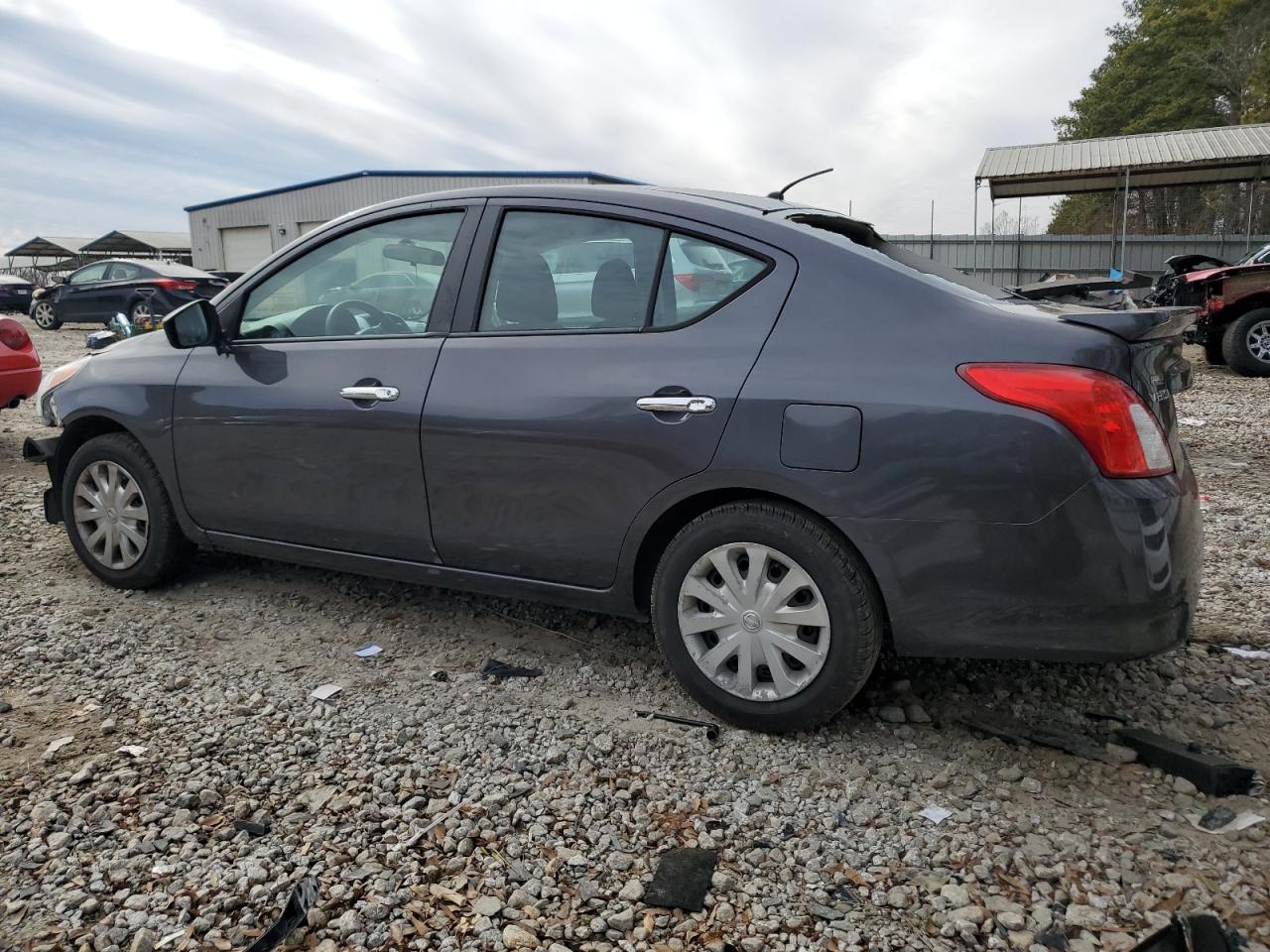 2015 Nissan Versa VIN 3N1CN7AP6FL895706 Copart auction photo, all over damage thumbnail 2