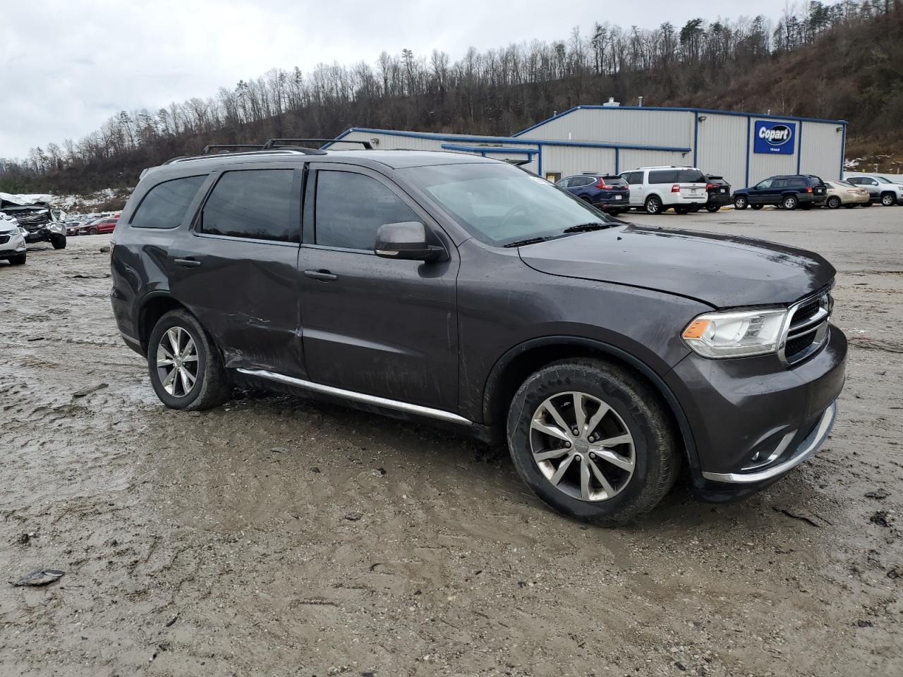 2016 Dodge Durango VIN 1C4RDJDG9GC308799 Copart auction photo, side / undercarriage damage thumbnail 4