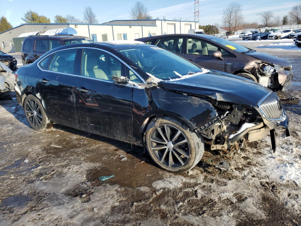 2017 Buick Verano VIN 1G4PR5SK0H4101071 Copart auction photo, all over damage thumbnail 4