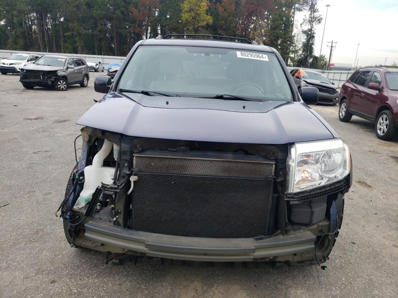 2013 Honda Pilot VIN 5FNYF3H53DB032287 Copart auction photo, all over damage thumbnail 5