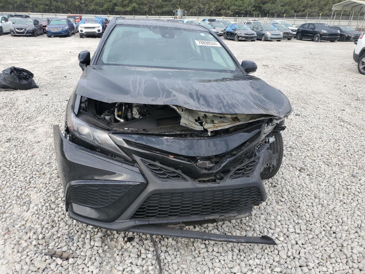 2022 Toyota Camry VIN 4T1G11AKXNU051406 Copart auction photo, front end damage thumbnail 5