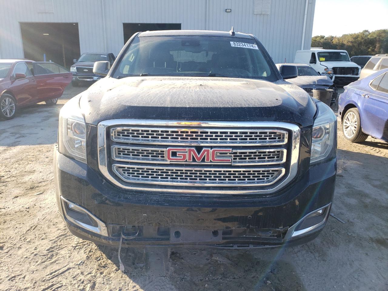 2015 GMC Yukon VIN 1GKS2BKC7FR506553 Copart auction photo, rear end damage thumbnail 5