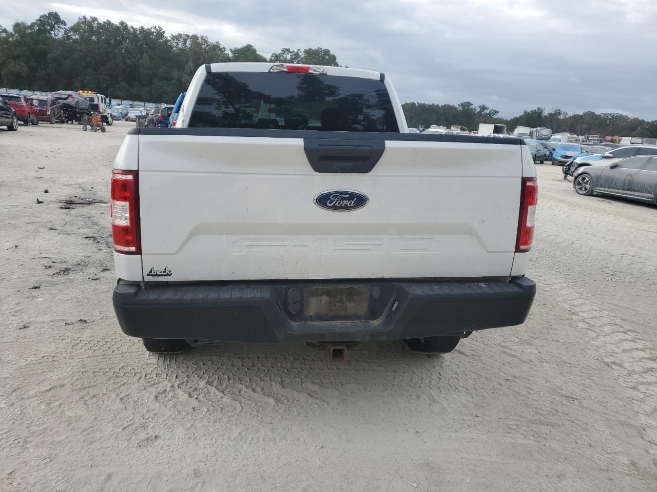 2020 Ford F-150 VIN 1FTEW1E5XLFA34821 Copart auction photo, front end / side damage thumbnail 6