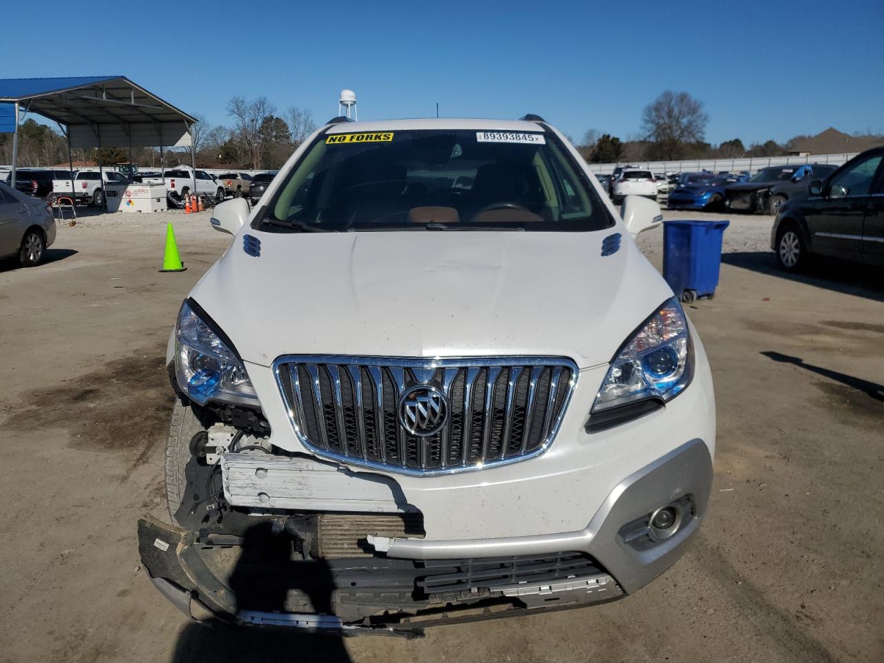 2015 Buick Encore VIN KL4CJCSB6FB159882 Copart auction photo, front end damage thumbnail 5