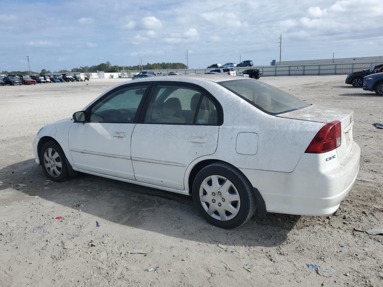 2004 Honda Civic VIN 2HGES165X4H523666 Copart auction photo, minor dent/scratches damage thumbnail 2