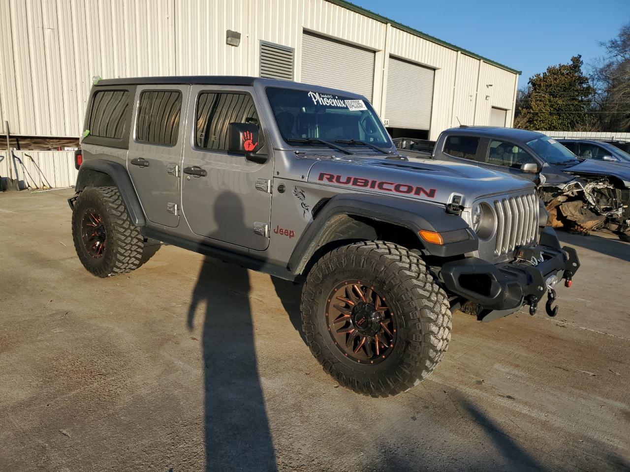 2020 Jeep Wrangler VIN 1C4HJXFG6LW309146 Copart auction photo, rear end damage thumbnail 4