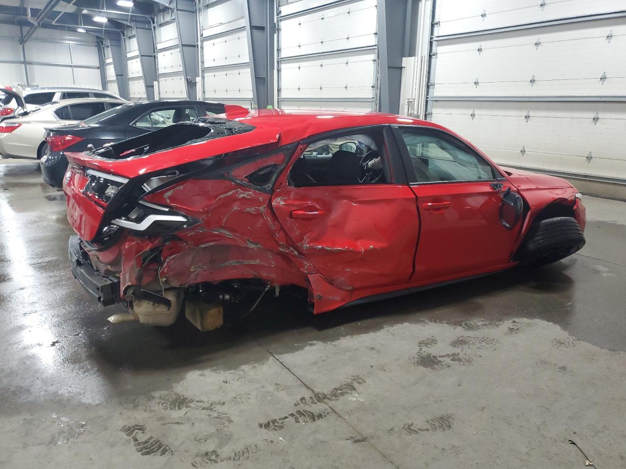 2024 Honda Civic VIN 19XFL2H86RE023388 Copart auction photo, all over damage thumbnail 3