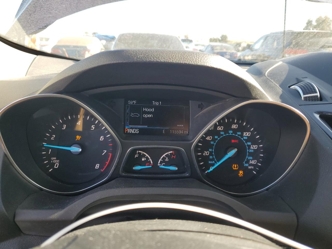 2015 Ford Escape VIN 1FMCU0JXXFUB44035 Copart auction photo, front end damage thumbnail 11