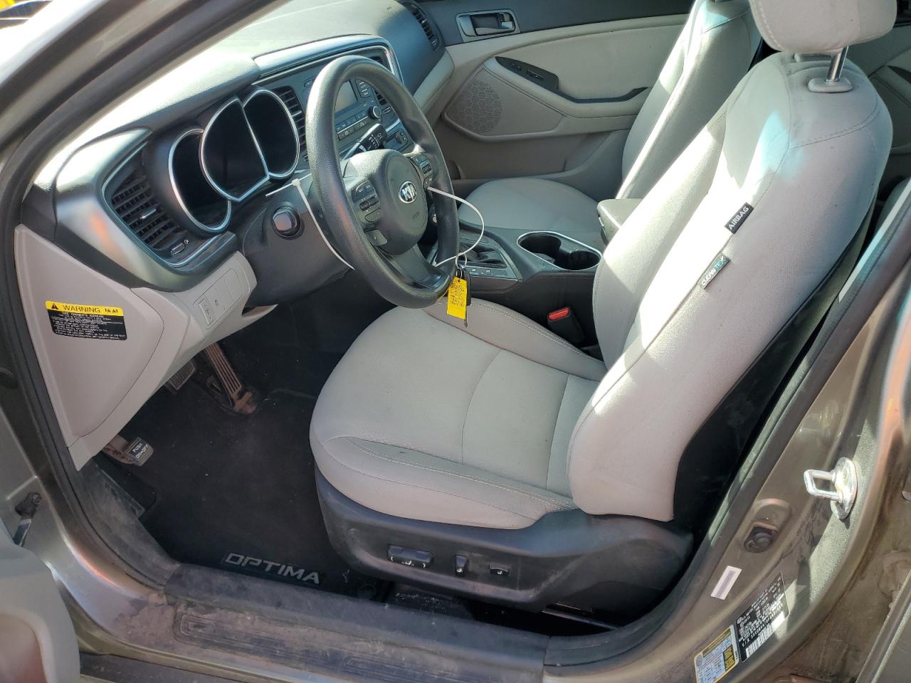 2015 KIA Optima VIN 5XXGM4A79FG431899 Copart auction photo, front end damage thumbnail 7