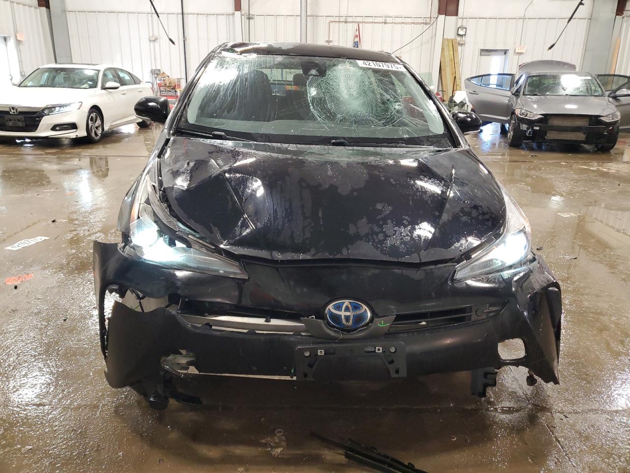 2022 Toyota Prius VIN JTDKAMFU5N3188267 Copart auction photo, front end damage thumbnail 5