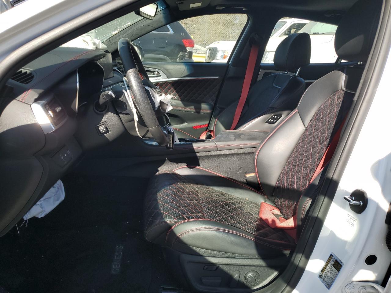 2023 Genesis G70 VIN KMTG54TE2PU124578 Copart auction photo, front end damage thumbnail 7