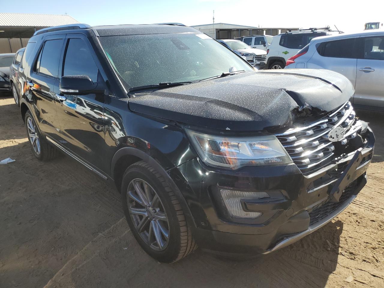 2017 Ford Explorer VIN 1FM5K8FH6HGC87578 Copart auction photo, front end damage thumbnail 4