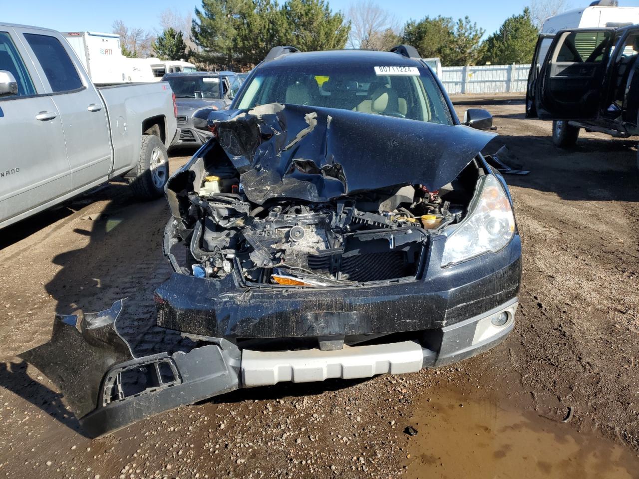 2012 Subaru Outback VIN 4S4BRDLC2C2229960 Copart auction photo, front end damage thumbnail 5