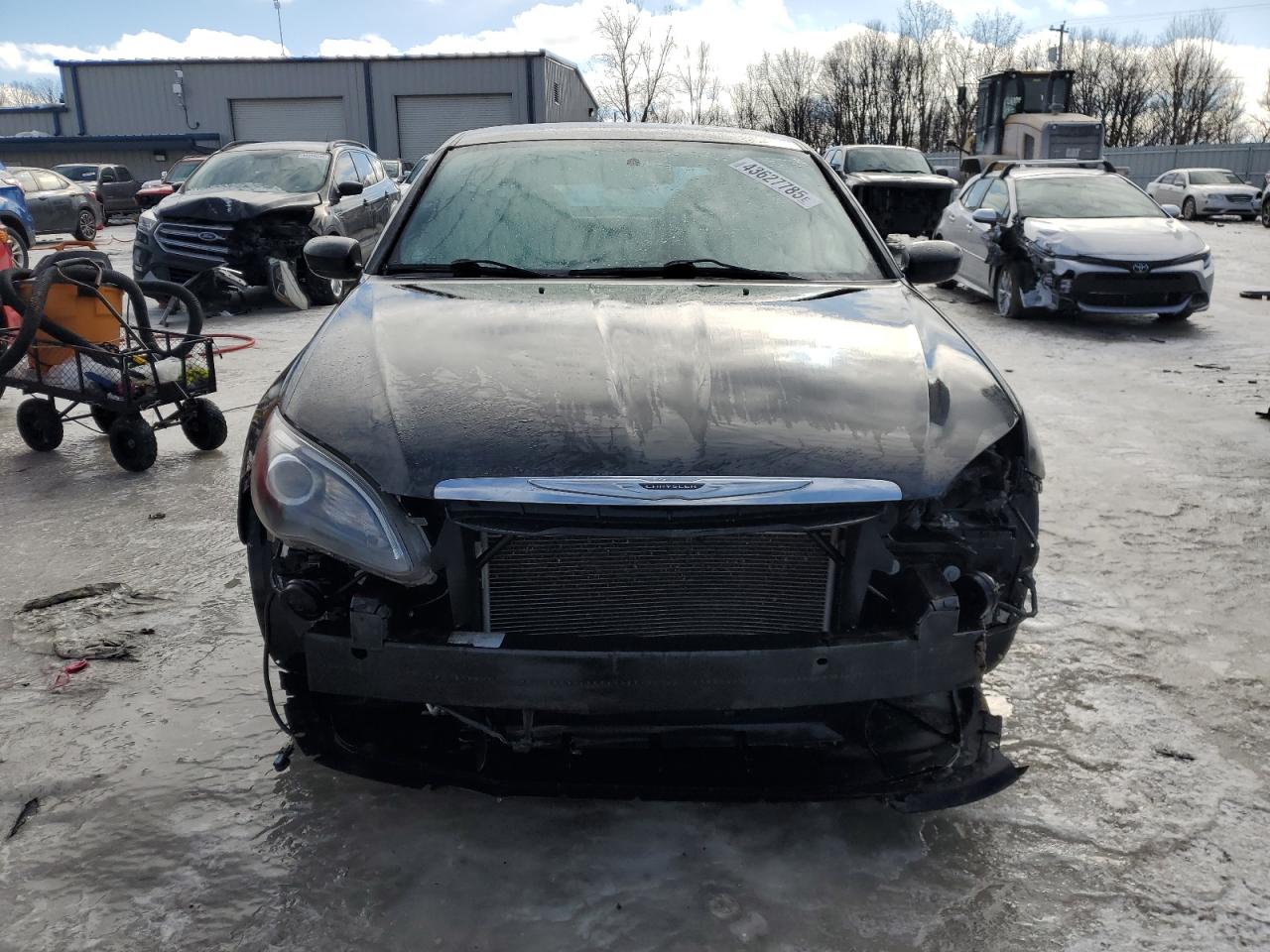 2012 Chrysler 200 VIN 1C3CCBHG4CN300329 Copart auction photo, front end damage thumbnail 5