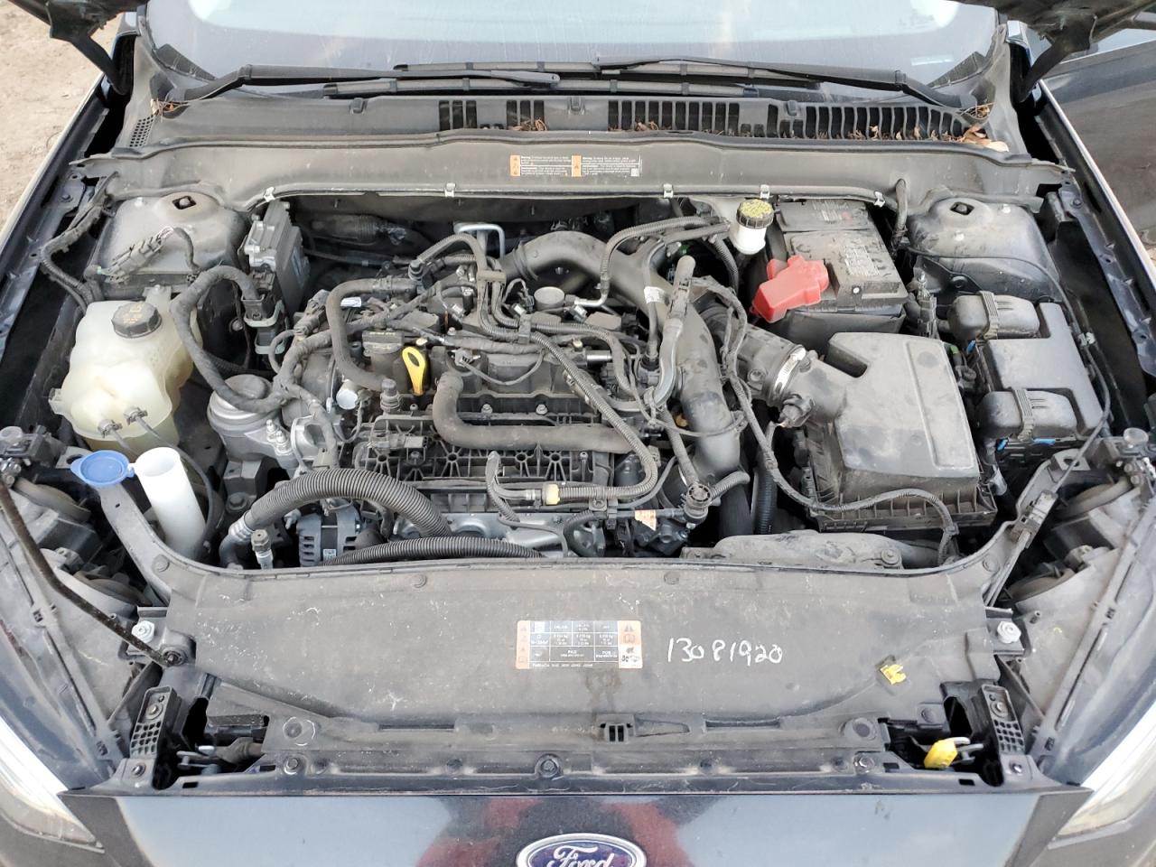 2020 Ford Fusion VIN 3FA6P0HD2LR228136 Copart auction photo, rear end / side damage thumbnail 11