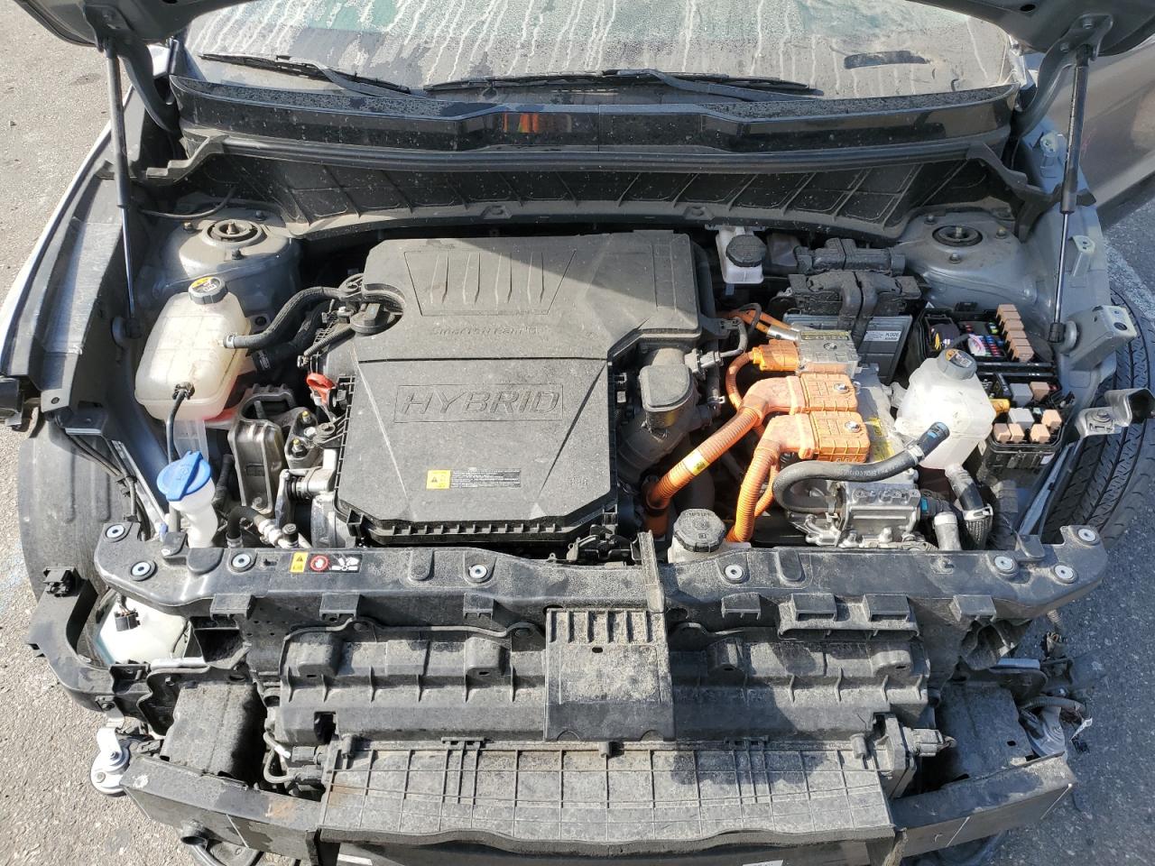 2023 KIA Niro VIN KNDCT3LE2P5042275 Copart auction photo, front end / side damage thumbnail 12