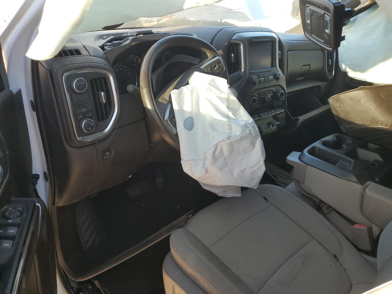 2020 Chevrolet Silverado VIN 1GCPWCED7LZ178658 Copart auction photo, front end / side damage thumbnail 8