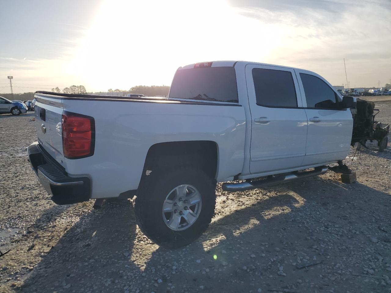 2017 Chevrolet Silverado VIN 3GCUCRER8HG495916 Copart auction photo, all over damage thumbnail 3