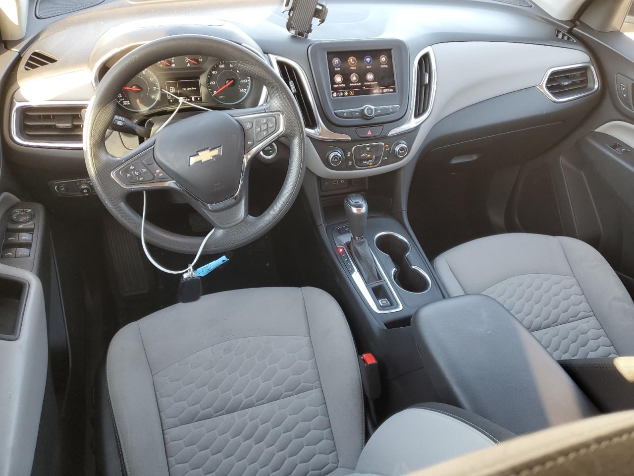 2020 Chevrolet Equinox VIN 2GNAXSEV0L6274950 Copart auction photo, side / front end damage thumbnail 8