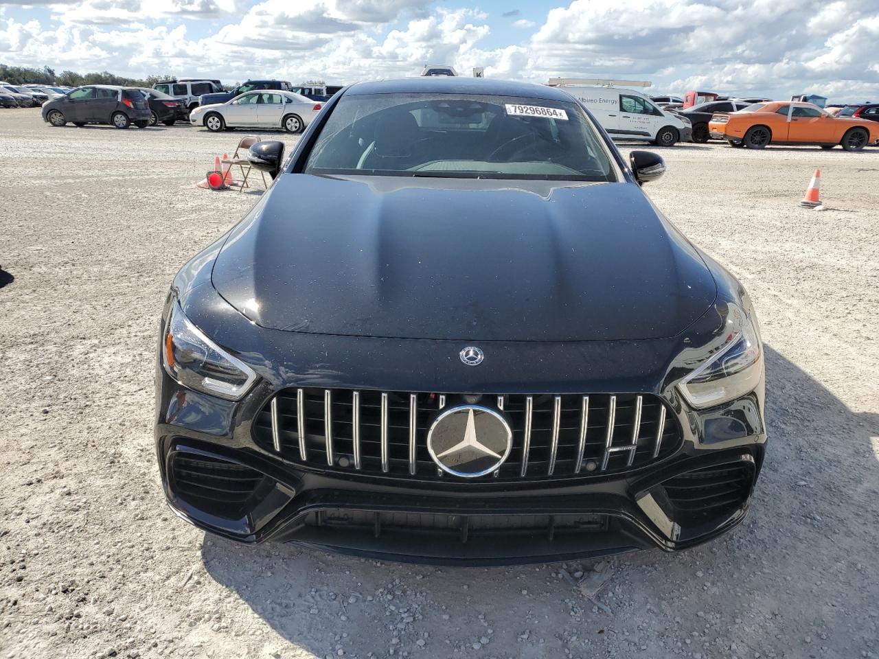 2021 Mercedes-Benz AMG GT VIN W1K7X8KB8MA031154 Copart auction photo, water/flood damage thumbnail 5