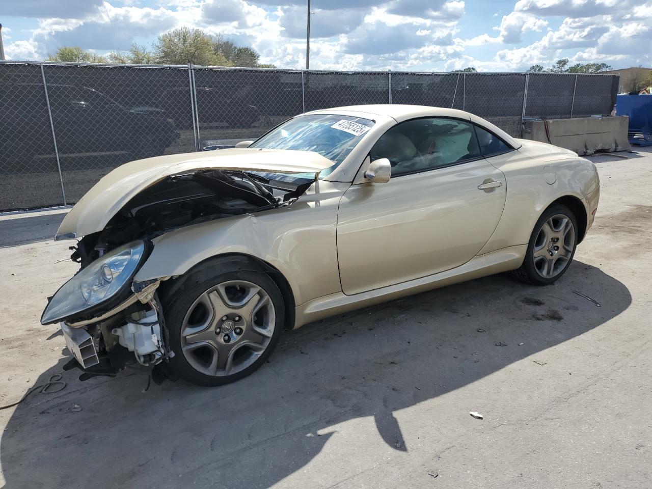 2007 Lexus SC VIN JTHFN45Y579015910 - Copart auction photo