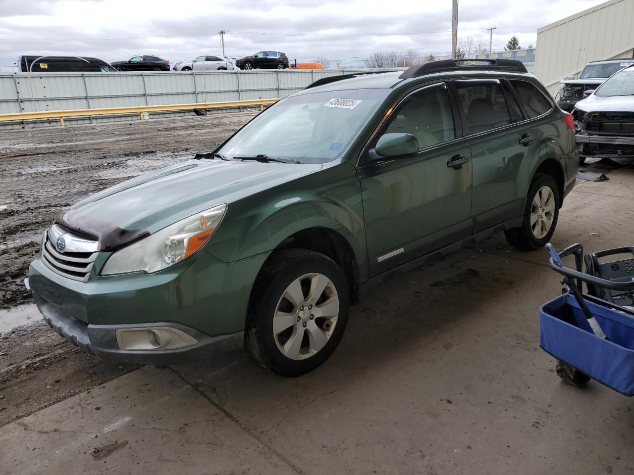 2010 Subaru Outback VIN 4S4BRCCCXA3364945