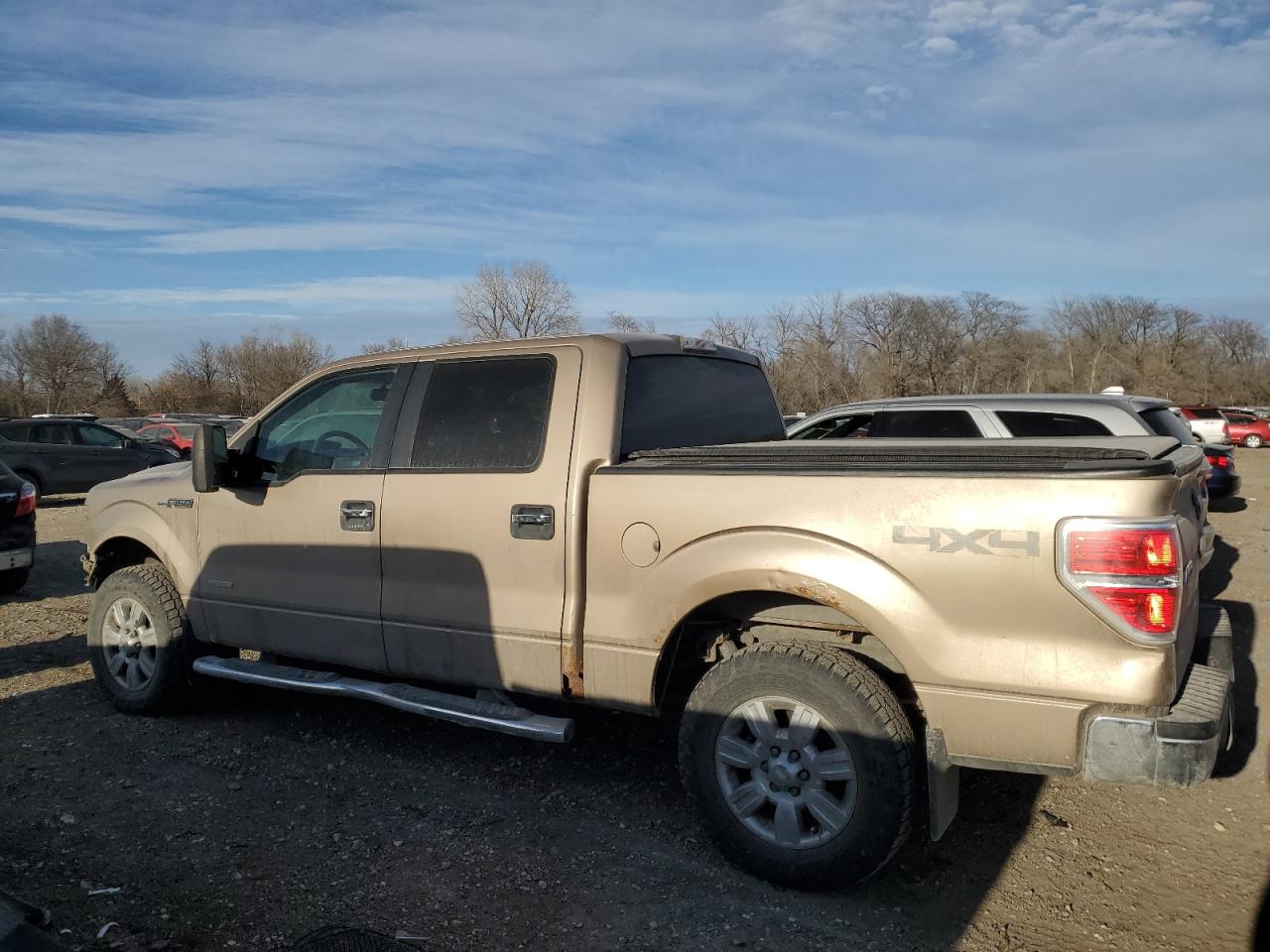 2011 Ford F-150 VIN 1FTFW1ET0BKD48941 Copart auction photo, front end / rear end damage thumbnail 2