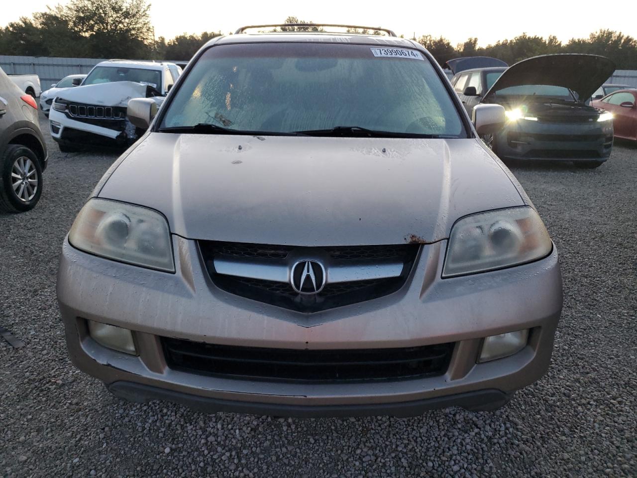 2006 Acura MDX VIN 2HNYD18866H546209 Copart auction photo, water/flood damage thumbnail 5