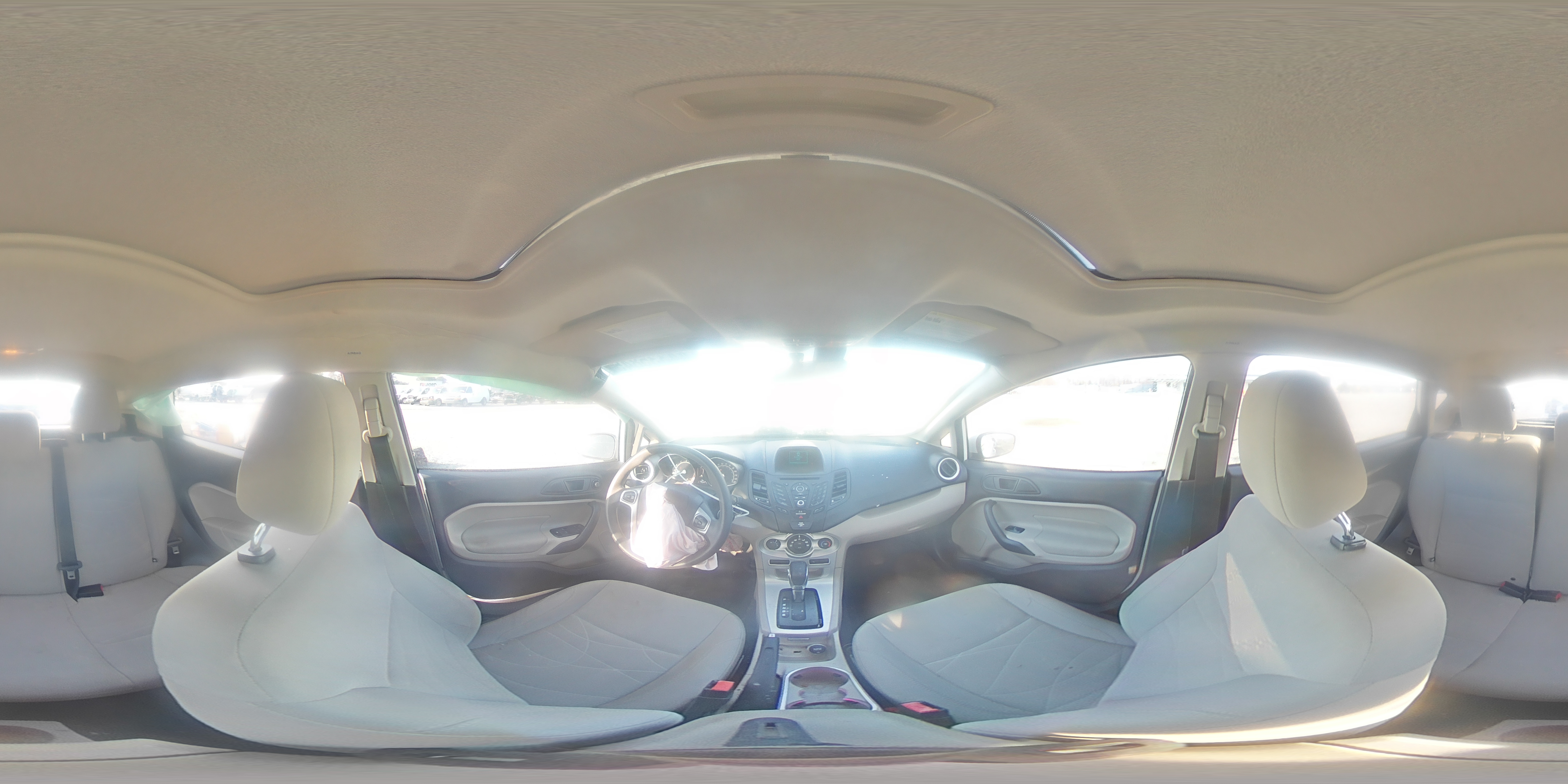 2017 Ford Fiesta VIN 3FADP4EJ7HM134430 Copart auction photo, front end damage thumbnail 12