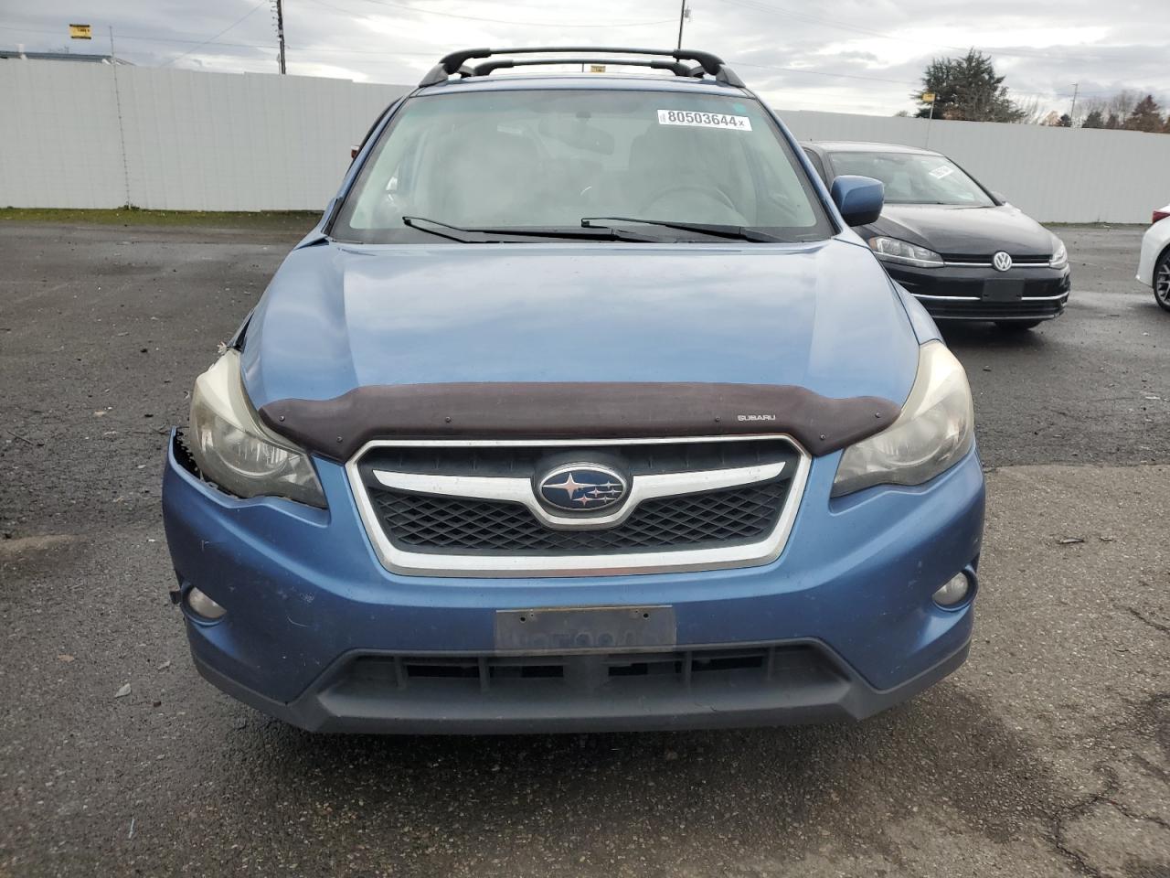 2014 Subaru XV VIN JF2GPAVC0E8281875 Copart auction photo, side / mechanical damage thumbnail 5