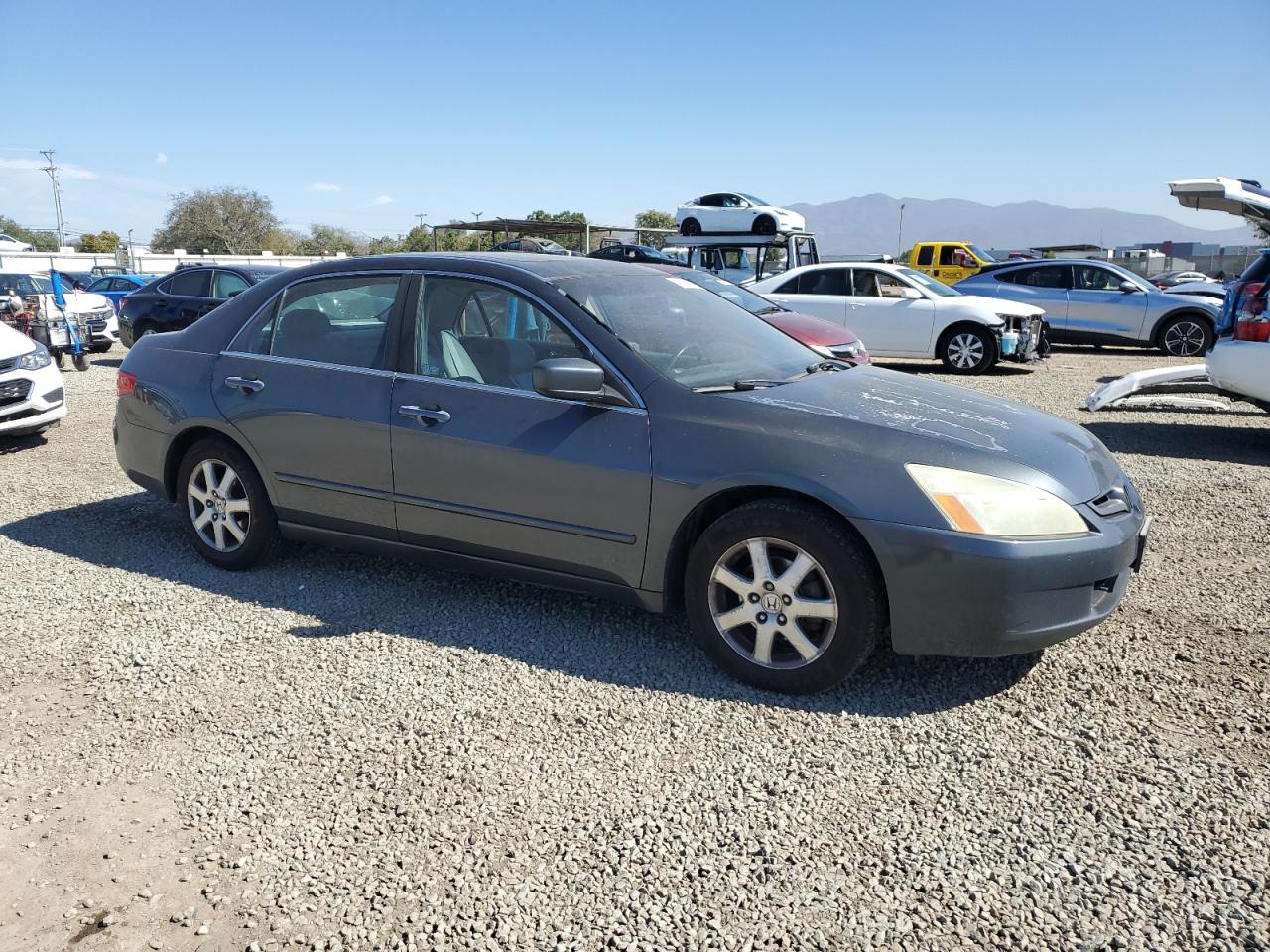 2005 Honda Accord VIN 1HGCM66575A032227 Copart auction photo, front end damage thumbnail 4