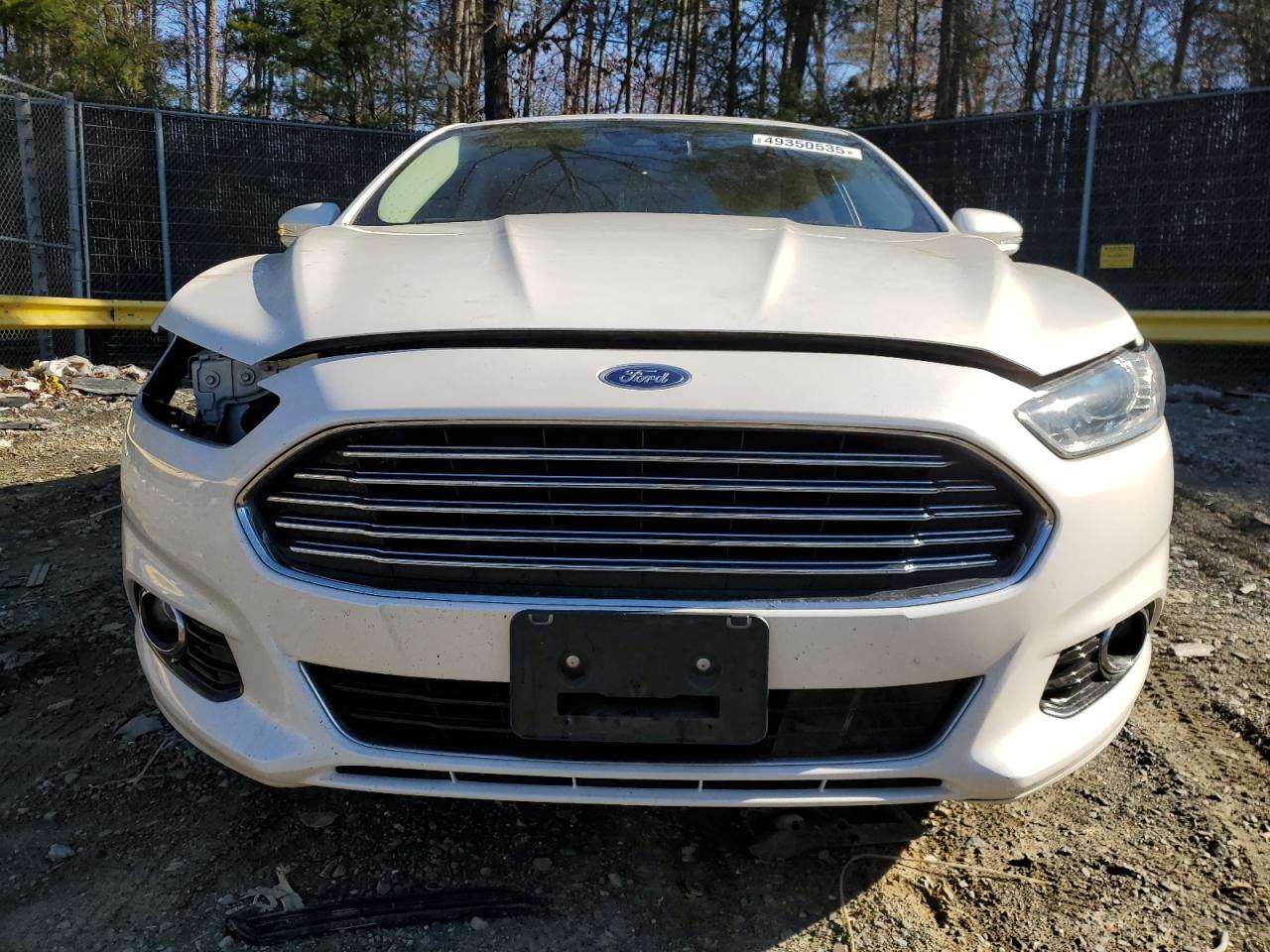 2013 Ford Fusion VIN 3FA6P0LU1DR198703 Copart auction photo, front end / rear end damage thumbnail 5