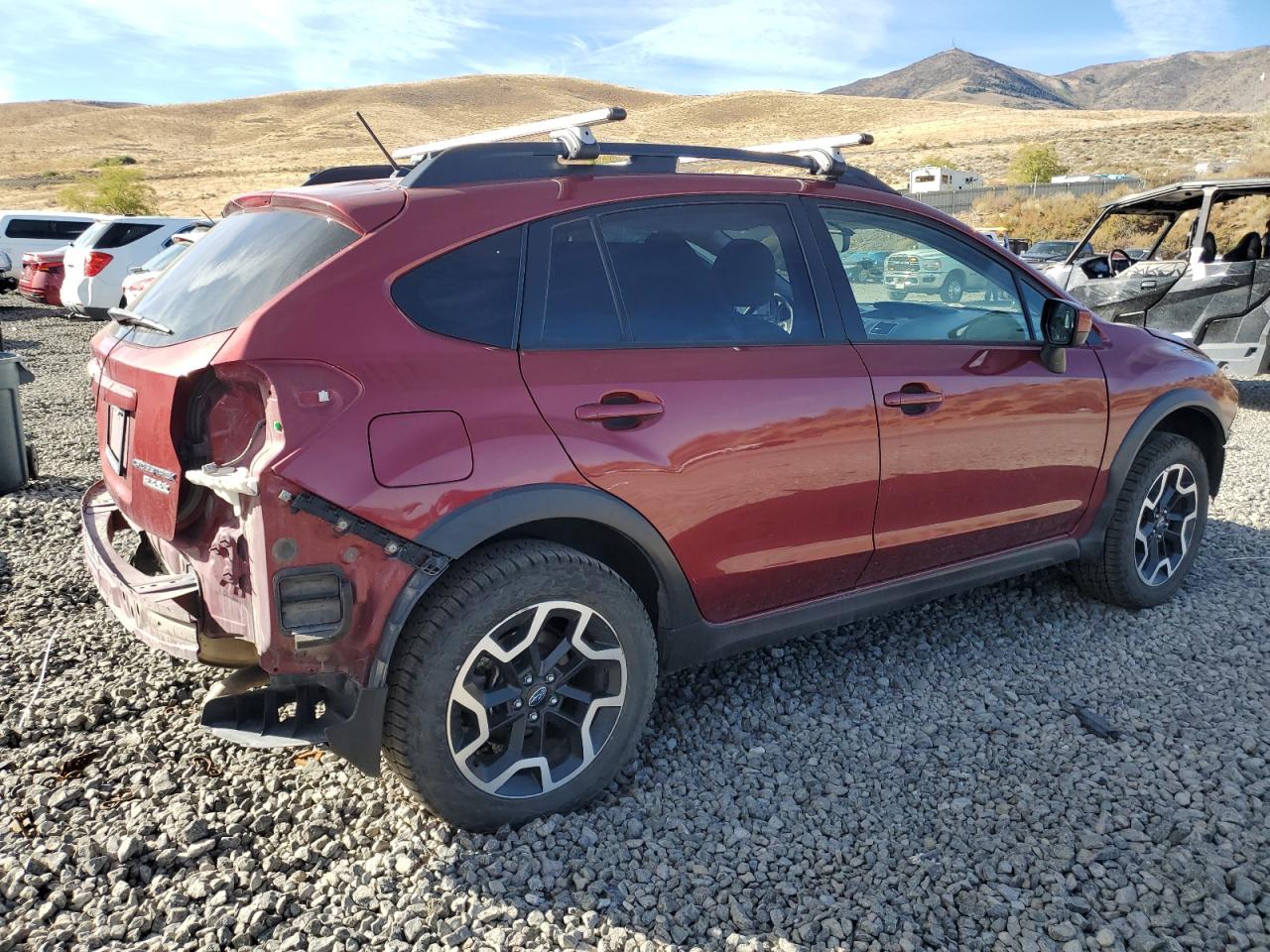 2017 Subaru XV VIN JF2GPABC3HH257482 Copart auction photo, undercarriage / all over damage thumbnail 3