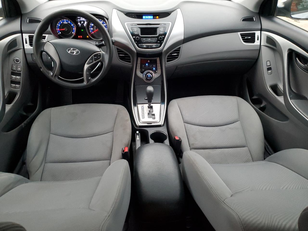 2013 Hyundai Elantra VIN KMHDH4AE9DU723402 Copart auction photo, front end damage thumbnail 8
