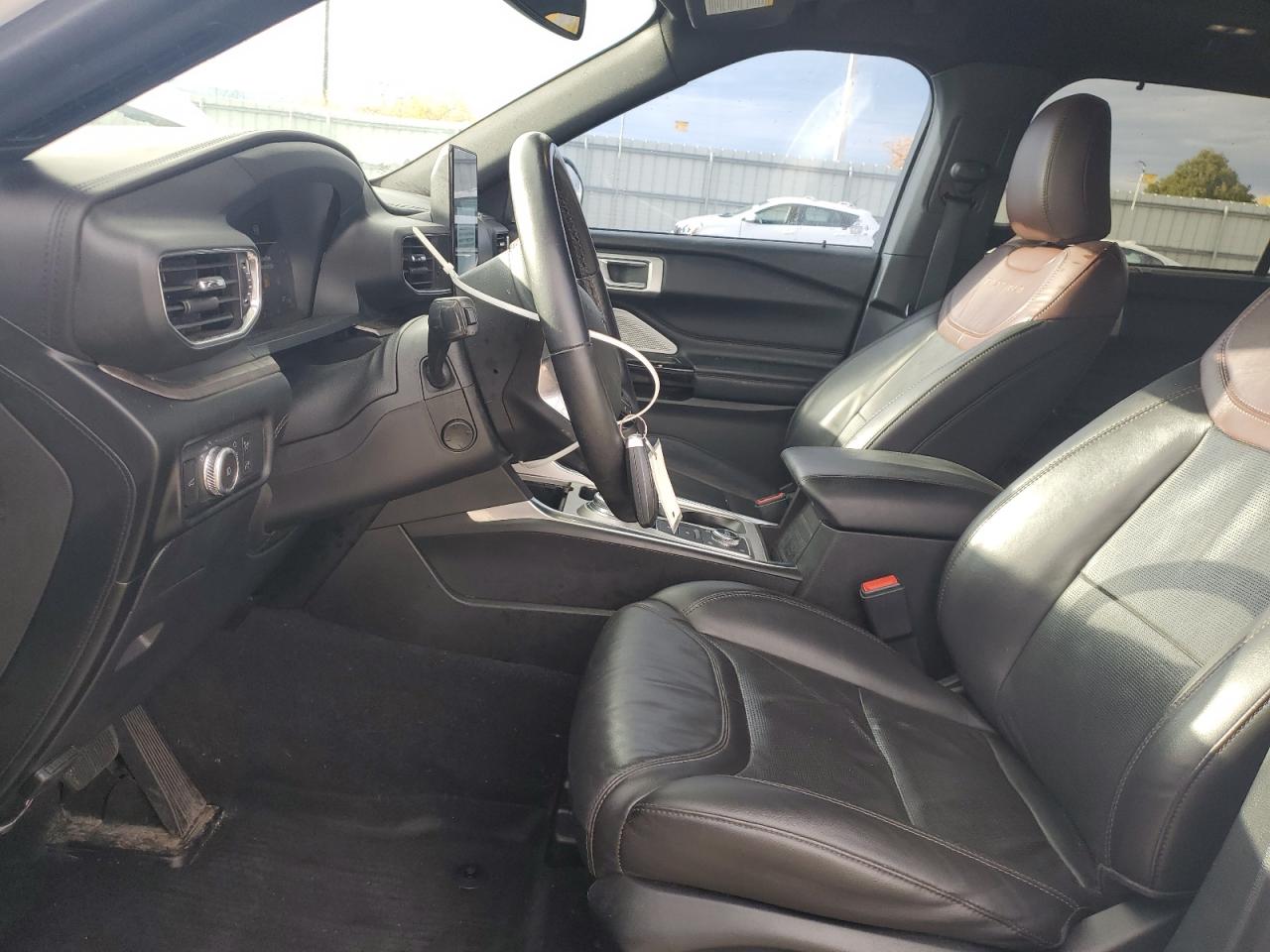 2022 Ford Explorer VIN 1FM5K8HC5NGA95629 Copart auction photo, front end damage thumbnail 7